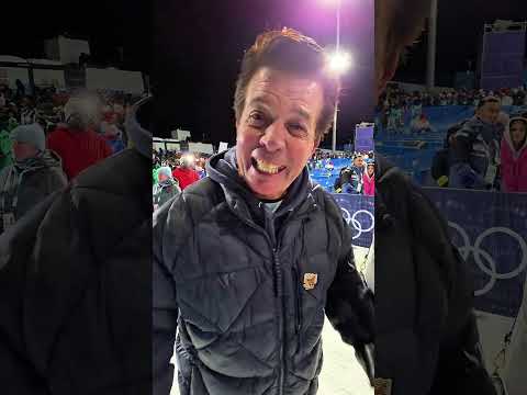 The only acceptable reaction when your son clinches Olympic GOLD! 🥇🎉