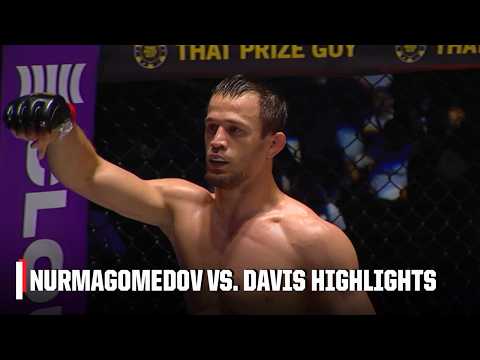 Usman Nurmagomedov submits Alfie Davis at PFL #RoadToDubai | ESPN MMA