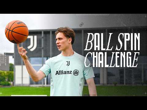 NBA VIBES AT TRAINING! 🏀 | Juventus Ball Spin Challenge 🌪️