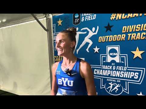 Taylor Lovell Proclaims BYU As “SteepleU,” Wins NCAA Championship 3000mSC Final In 9:21.03 PB