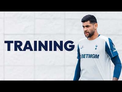 Behind the scenes at Roberto De Zerbi's Spurs training ahead of Sunderland!