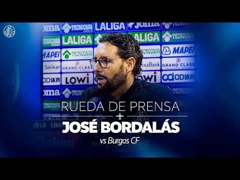 🎙️ Rueda de prensa de José Bordalás previa a los dieciseisavos de #CopaDelRey