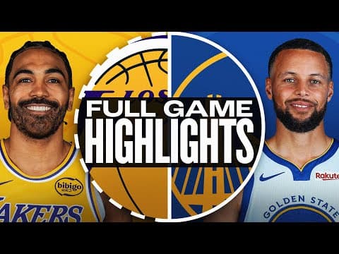 LAKERS at WARRIORS | FULL GAME HIGHLIGHTS | October 5, 2025