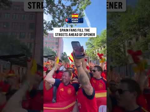 The FIFA World Cup is finally here for Spain and Atlanta is feeling it 🇪🇸