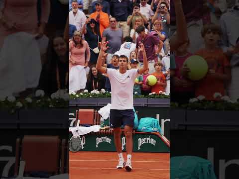 Paris debut 👉 Paris QF (so far) 🤯 #RolandGarros #tennis #rolandgarros #sports