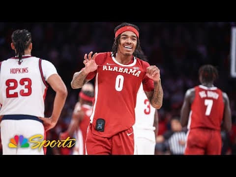 Labaron Philon, Alabama make statement in win over St. John’s | College Basketball on NBC Sports