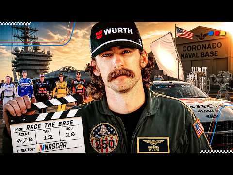 Behind the Scenes of our EPIC Navy Action Movie! | NASCAR