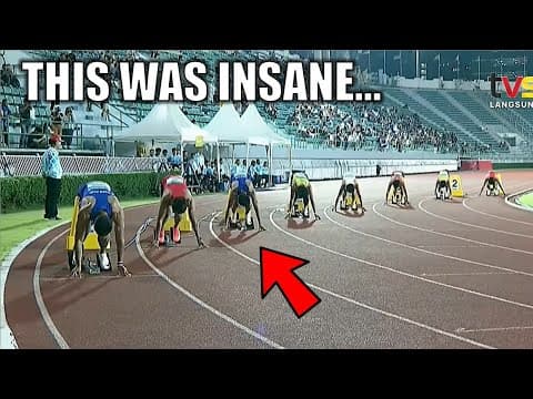 We've Never Seen A Sprinter Do This Before...