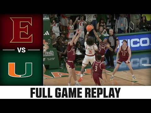Elon vs Miami Full Game Replay | 2025-26 ACC Men's Basketball