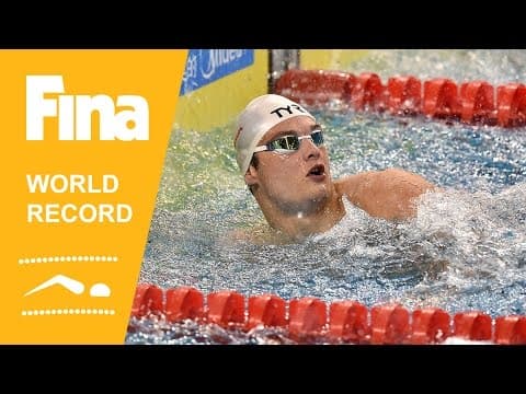 Florent Manaudou's Epic 50m Freestyle World Record | 2014 FINA Doha