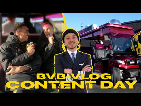 Round trip with Bellingham, Schlotterbeck & Co. in a crazy go-kart | BVB Vlog