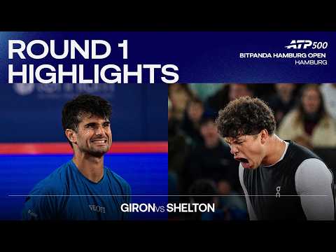 Marcos Giron vs Ben Shelton Highlights | Hamburg 2026 Round 1