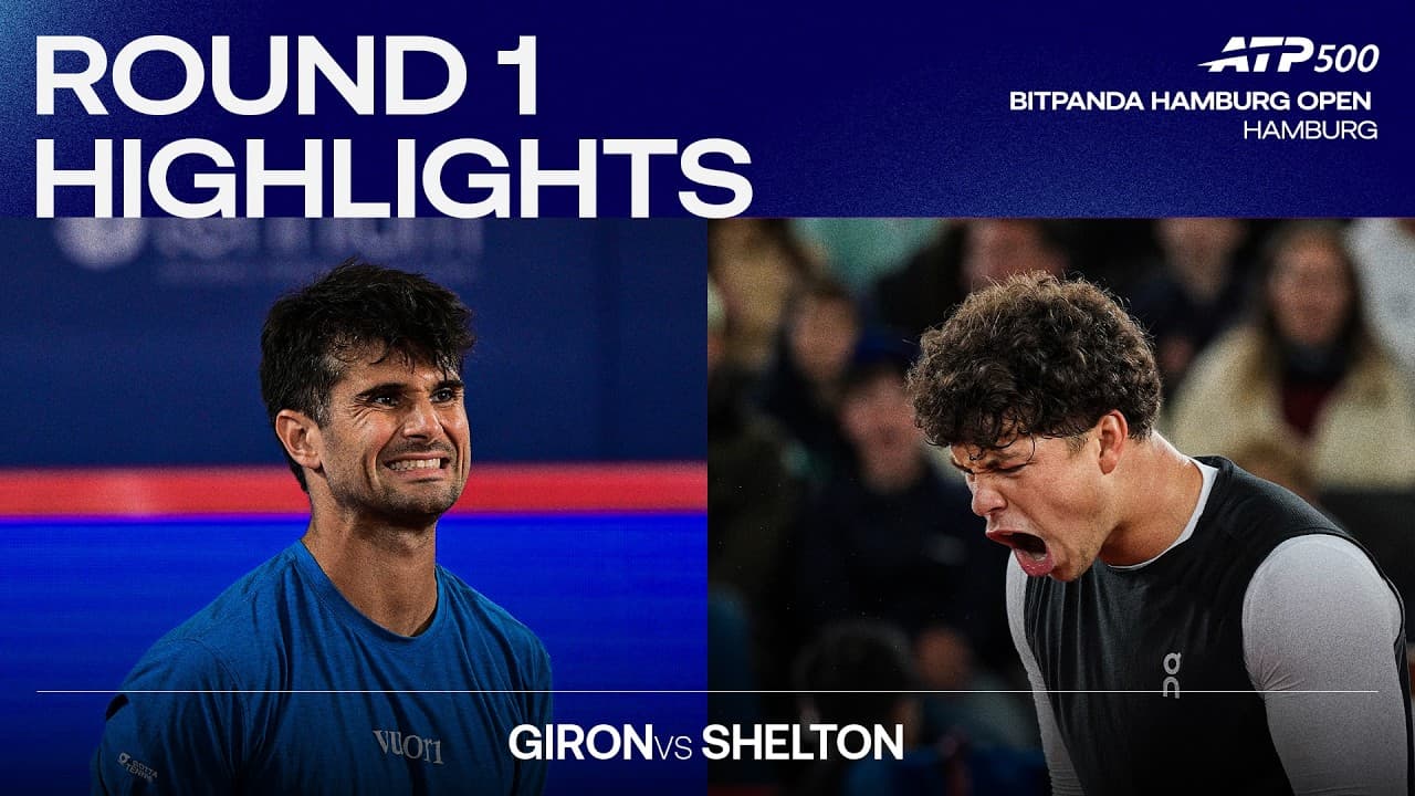 Marcos Giron vs Ben Shelton Highlights | Hamburg 2026 Round 1