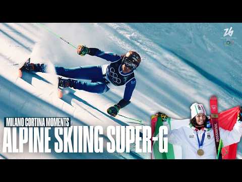 Brignone's Golden Comeback🥇🇮🇹 | Women's Alpine Skiing Super-G🎿 | Milano Cortina Moments