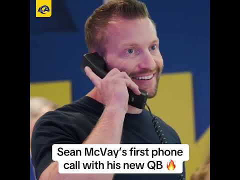 The Rams calling Ty Simpson 🐏 (via Rams/TT)
