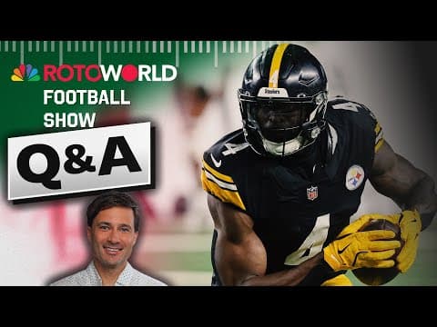 NFL Fantasy Football Q&A for Week 10 with Denny Carter (11/7/25) | Rotoworld Football Show