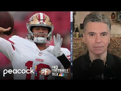 49ers' Brock Purdy, Jauan Jennings, Ricky Pearsall out vs. Rams | Pro Football Talk | NFL on NBC