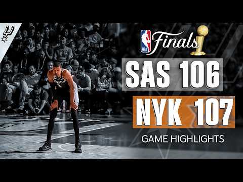 Spurs Set Record for Most 3PM in a Half in Game 4 of NBA Finals - FULL GAME HIGHLIGHTS