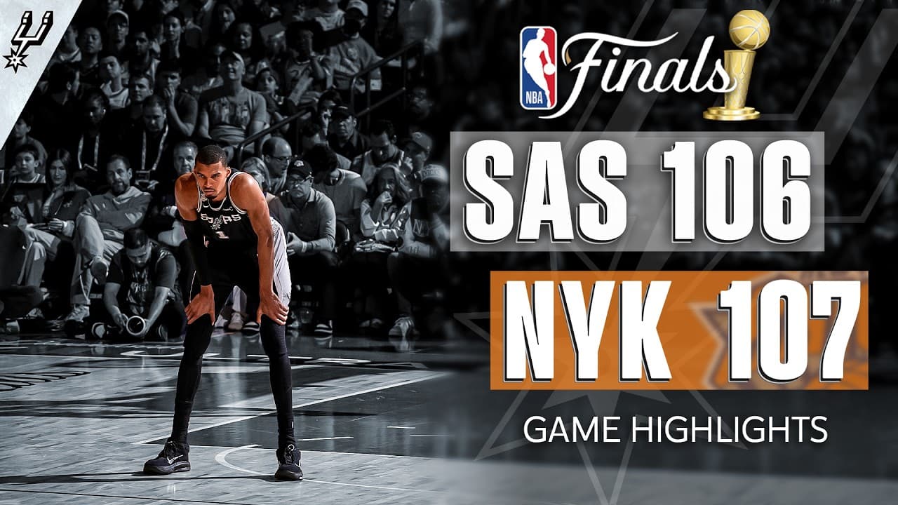 Spurs Set Record for Most 3PM in a Half in Game 4 of NBA Finals - FULL GAME HIGHLIGHTS