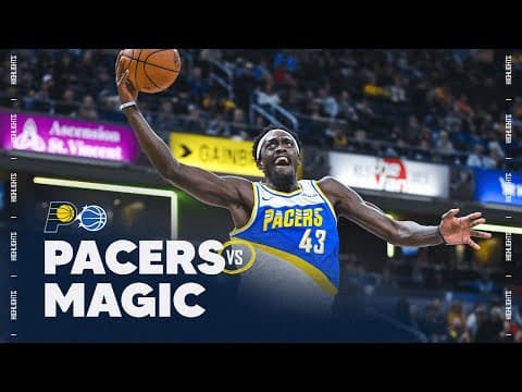 Indiana Pacers Highlights vs. Orlando Magic | December 31, 2025