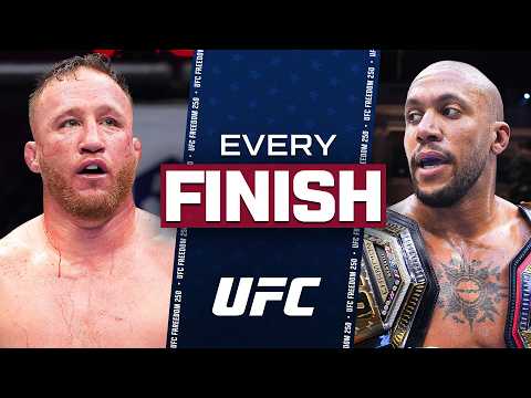 Every KNOCKOUT From UFC Freedom 250 🔥 | UFC Highlights