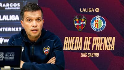 RUEDA DE PRENSA de LUÍS CASTRO previa al encuentro ante el GETAFE CF (J31)