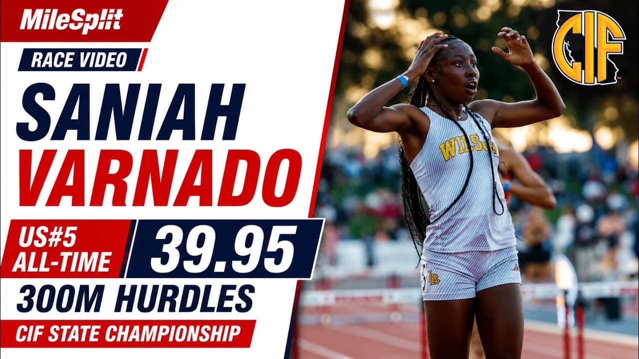 39.95! US#5 All-Time for the CIF State Championship!