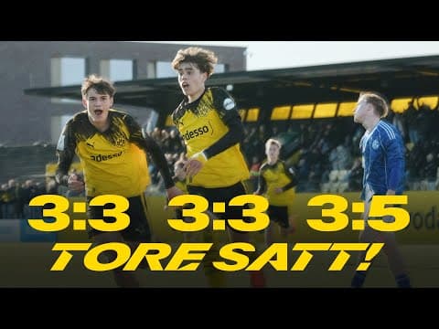High-scoring matches for pros, U23 & U17 | Black & Yellow weekend