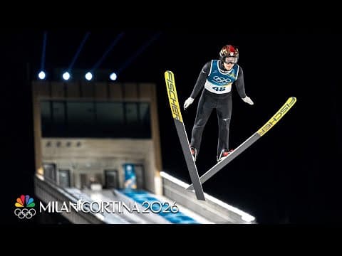 Movement and ties shake up men's normal hill ski jumping podium | Winter Olympics 2026 | NBC Sports