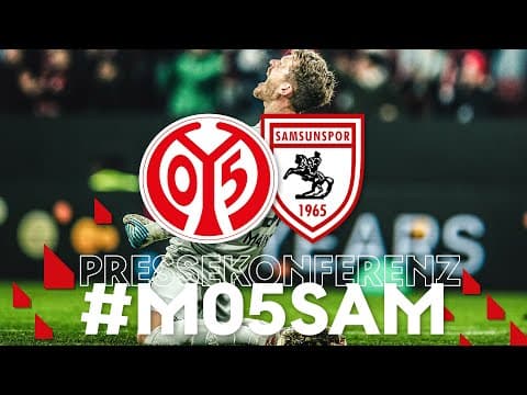 Die PK nach dem Spiel gegen Samsunspor | #M05SAM | #05ertv | Saison 2025/26