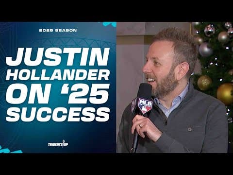 Mariners GM Justin Hollander Talks Success of 2025 Season
