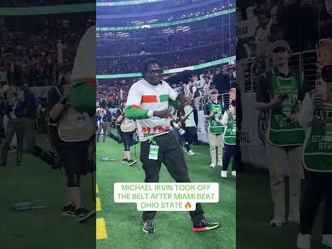 Michael Irvin knew what he was doing 😂