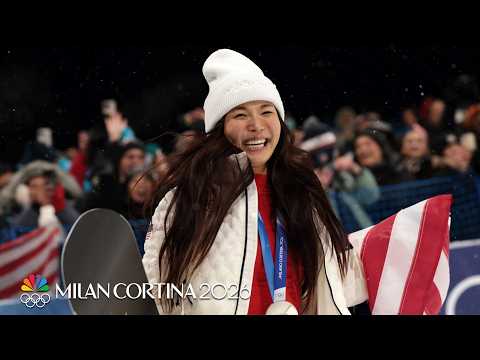 Chloe Kim: Gold medalist Gaon Choi is a 'spitting image of me' | Winter Olympics 2026 | NBC Sports