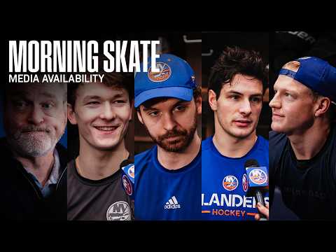 New York Islanders Pregame Availability | NYI vs NJD
