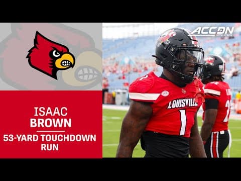 Louisville's Isaac Brown Leaves Toledo's Defense Feeling Blue