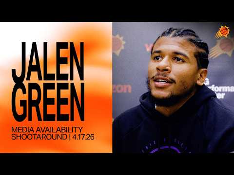 Jalen Green Shootaround Media Availability | Phoenix Suns | 4-17-26