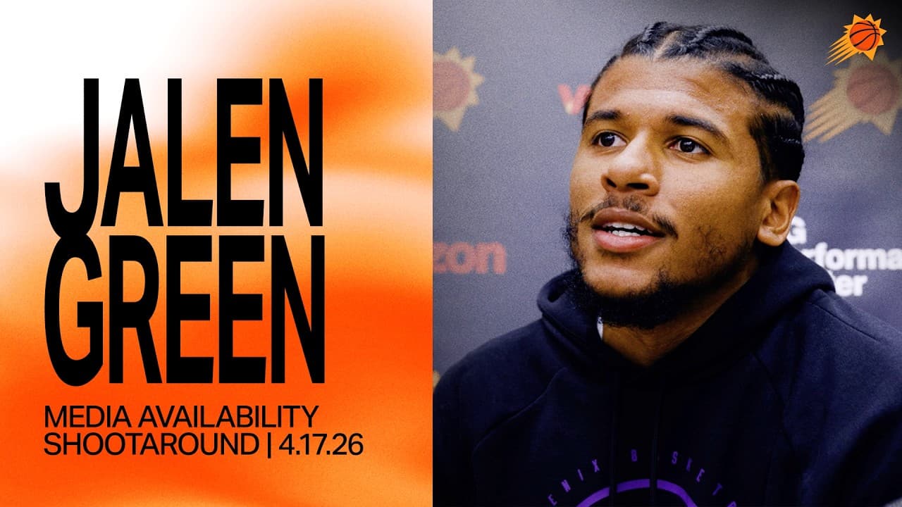 Jalen Green Shootaround Media Availability | Phoenix Suns | 4-17-26