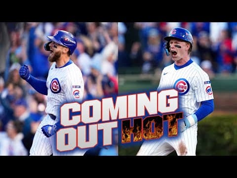 FULL INNING: Cubs score FOUR runs in the bottom of the 1st inning of NLDS Game 4! 🔥