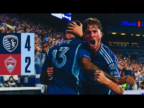 HIGHLIGHTS: Sporting KC 4-2 Colorado Rapids | August 30