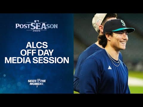 Mariners ALCS News Conference: Bryan Woo