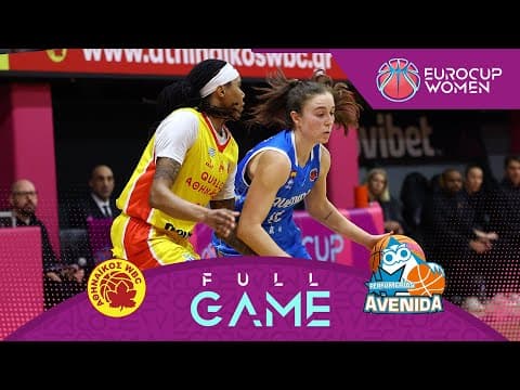 LIVE - Athinaikos Qualco v Perfumerias Avenida | EuroCup Women 2025-26 | Quarter-Finals
