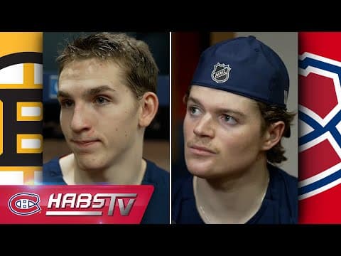 BOS@MTL: Postgame media ops | LIVE PRESS CONFERENCES