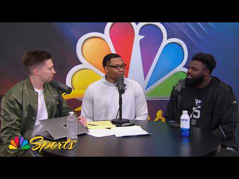 Texas Tech's Lee Hunter discusses origin story of 'The Fridge' nickname | NFL on NBC
