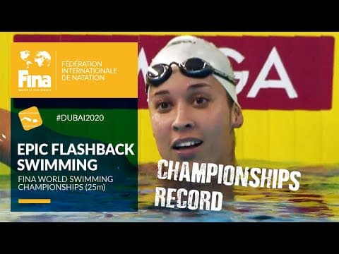 Ranomi Kromowidjojo's Championships Record | Dubai 2010 | FINA World Swimming Championships (25m)
