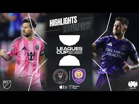 Inter Miami CF vs. Orlando City | Leagues Cup | Messi CLUTCH Brace!