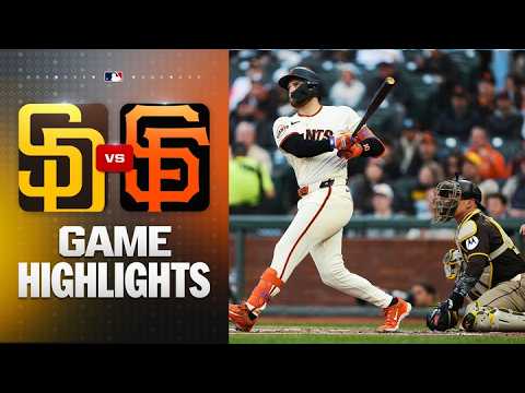 Padres vs. Giants Game Highlights (5/4/26) | MLB Highlights