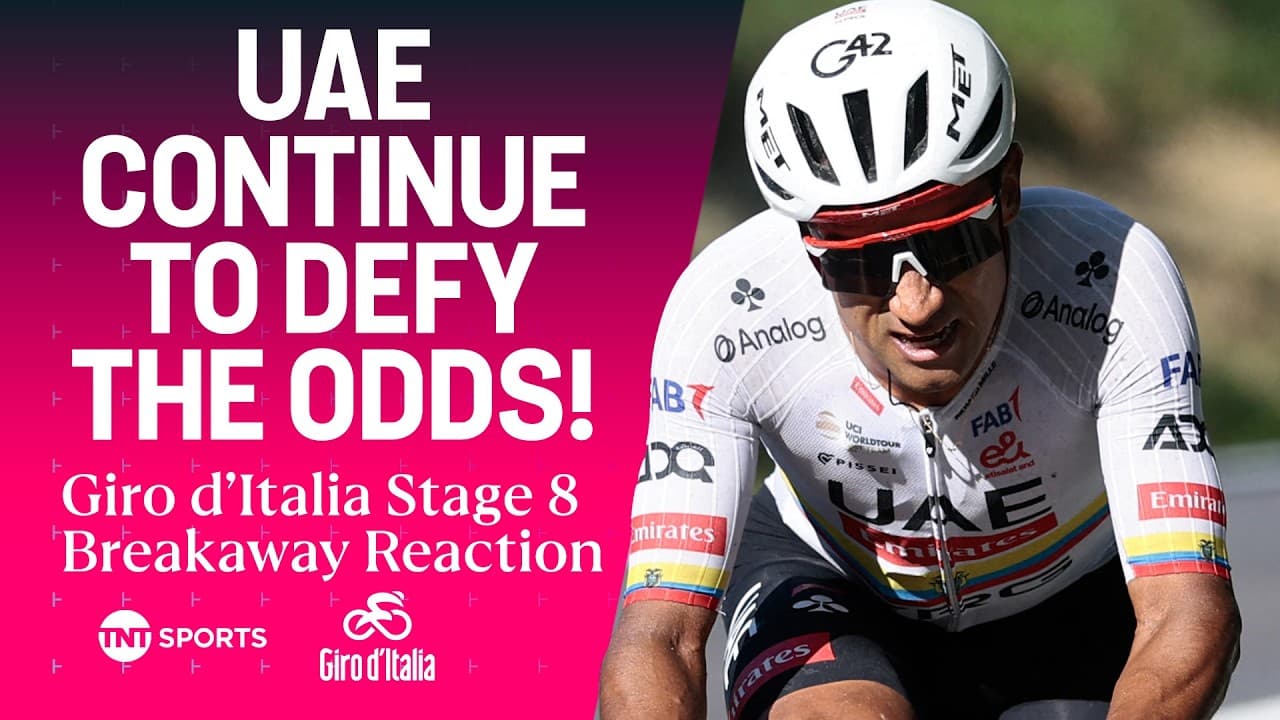 Giro d'Italia Stage 8 REACTION: Victory goes to the breakaway on punchy Tappe dei Muri stage 👏
