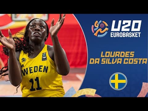 Lourdes Da Silva Costa 🇸🇪 | ALL-STAR FIVE | Full Highlights | FIBA U20 Women's EuroBasket 2025