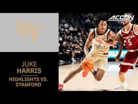 Wake Forest's Juke Harris Leads The Deacs To A Big Win