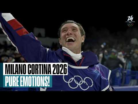 Medal-winning moments at Milan Cortina